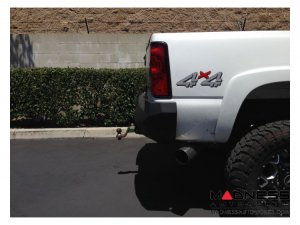 GMC Sierra 2500 Stealth Rear Winch Bumper - Raw Steel WARN M8000 Or 9.5xp